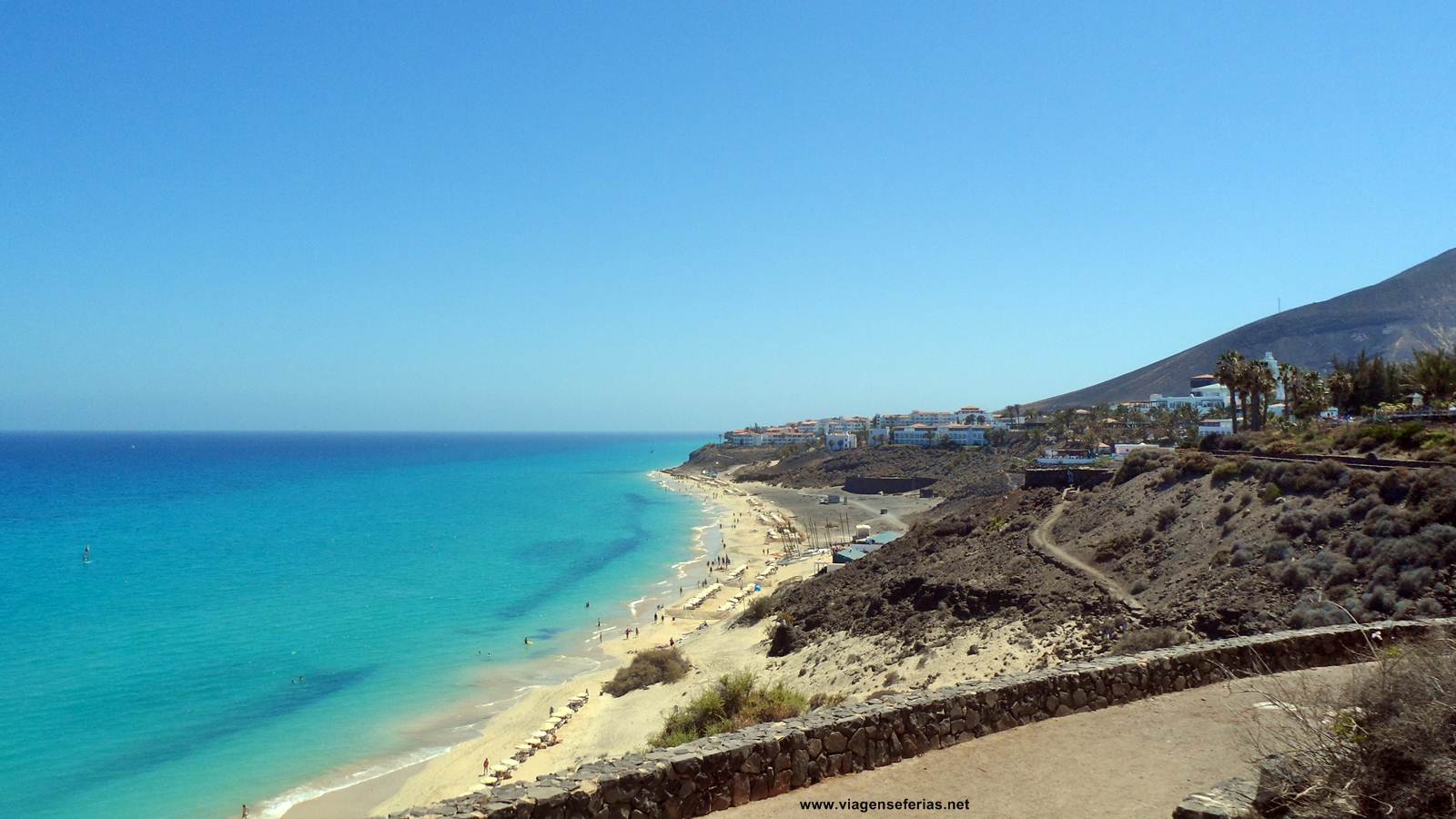 Playa de Esquinzo em Jandía ilha Fuerteventura - Viagens e Férias