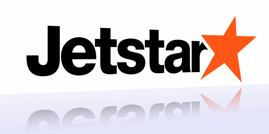 Logo Companhia Aerea Low Cost Jetstar