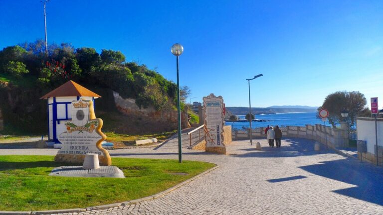 Vila de Ericeira em Portugal
