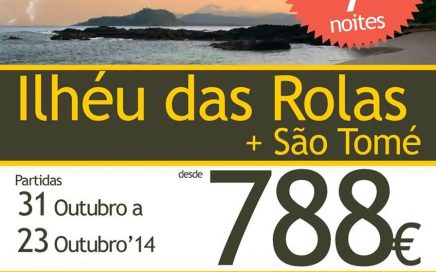 Férias ilheu das Rolas São Tomé 2014