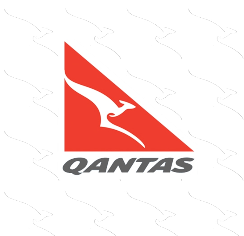 Logo Companhia Aérea Qantas