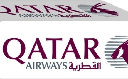 logo companhia Aerea Qatar Airways