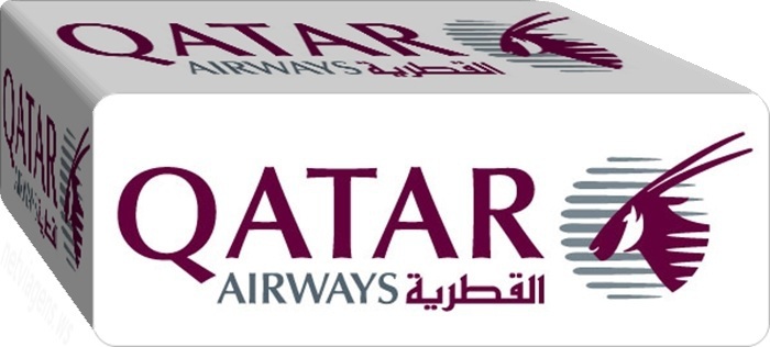 logo companhia Aerea Qatar Airways
