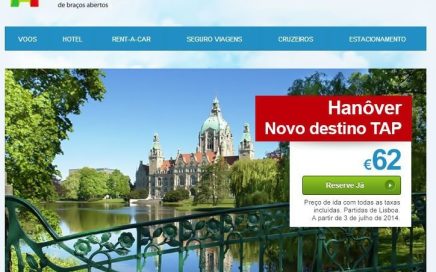 Promoção voo Hanover novo destino TAP a parti de Julho 2014