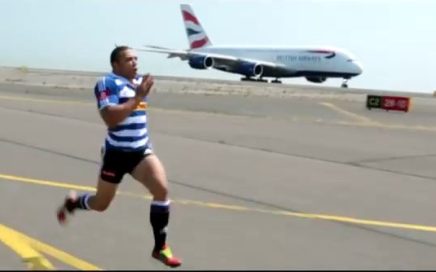 Video da British Airways - Man vs Plane
