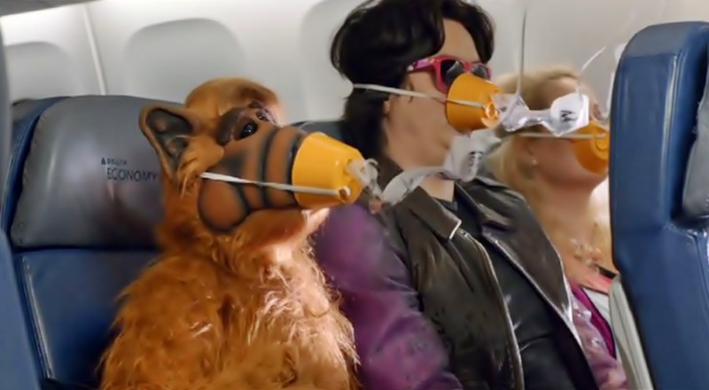 Video de Segurança Companhia Aérea Delta dos Anos 80