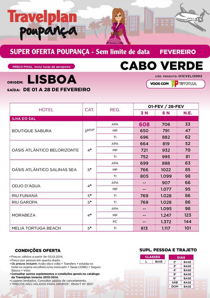 ilha do Sal Cabo Verde Fevereiro 2014