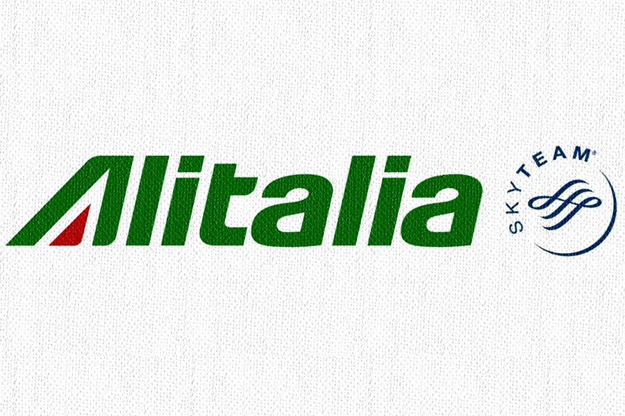 logo Companhia Aérea Alitalia