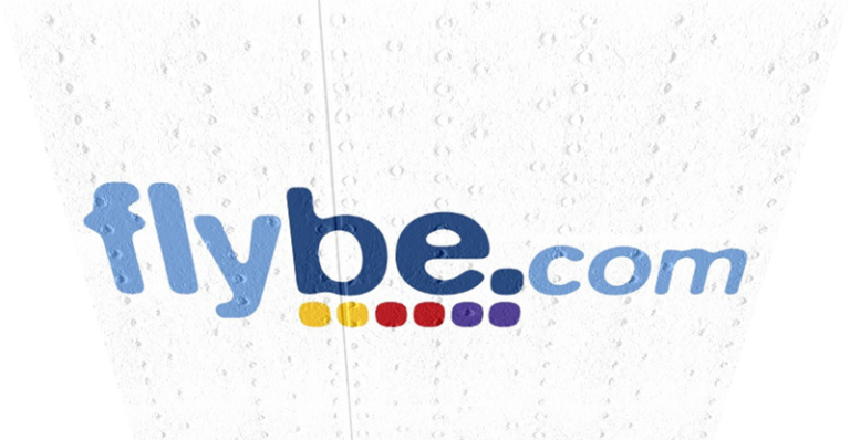 logo companhia aérea flybe