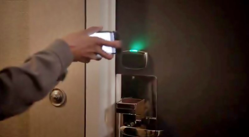 Smartphones substituem check-in e chaves de hotel