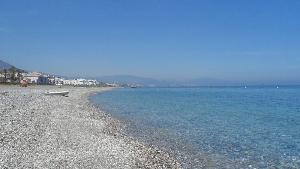 Praia Casares na Costa del Sol
