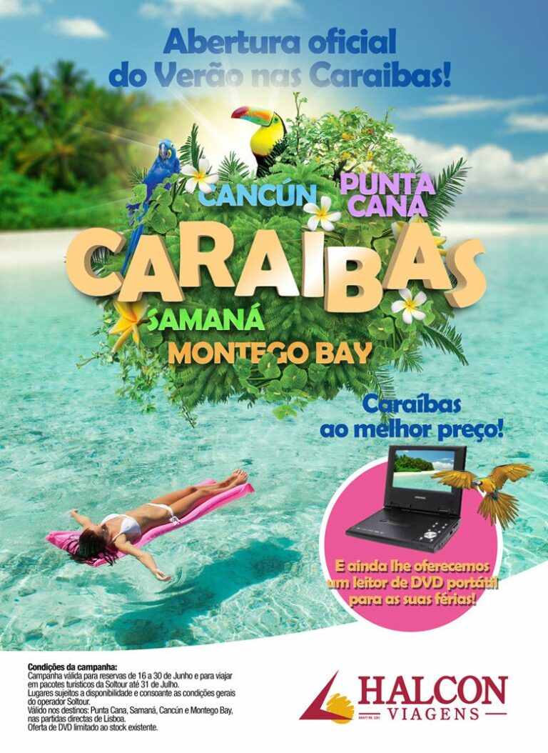 Halcon Viagens oferece DVD Portátil