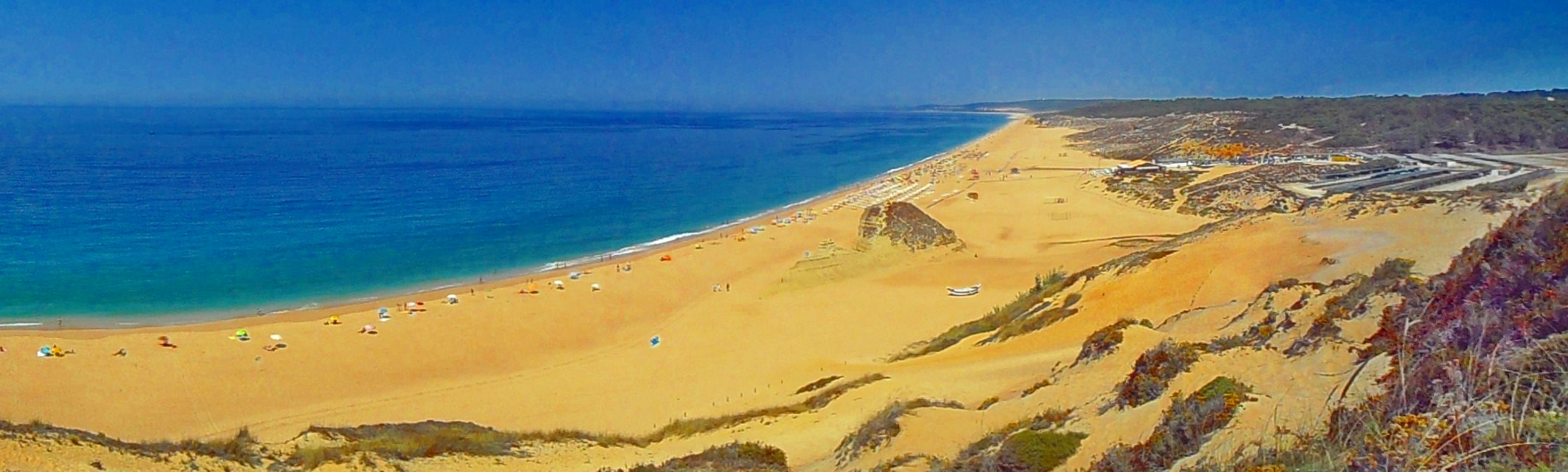 Panorâmica da costa