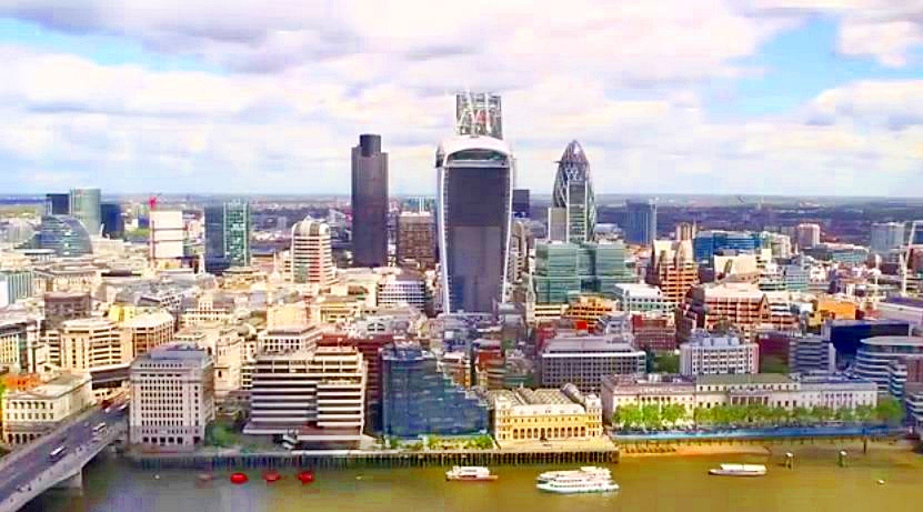 Vista do Hotel Shangri-La Londres