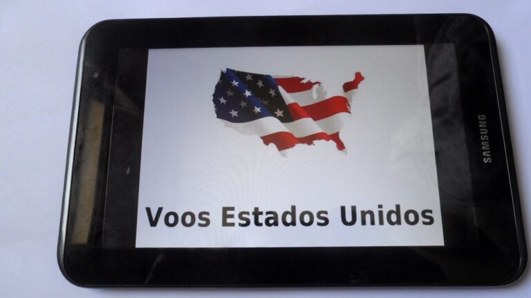 Aparelhos Eletrónicos voos EUA