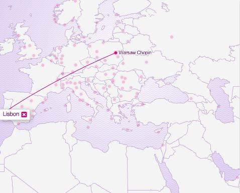 Wizz Air Low Cost do Leste voa para Portugal