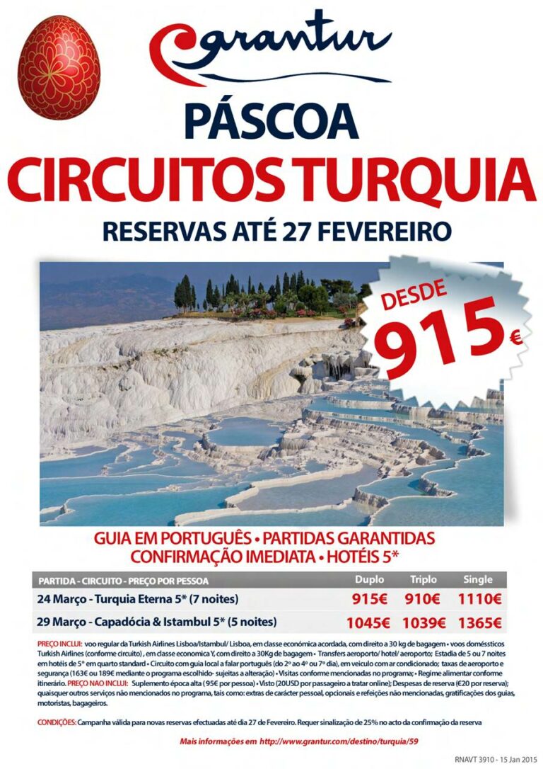 Circuitos Turquia Páscoa