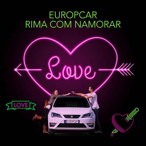 Concurso Dia dos Namorados: Europcar Rima com Namorar.
