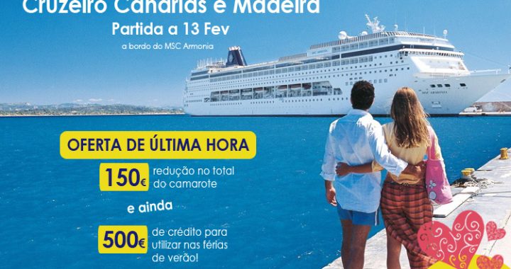 Últimos dias da oferta Halcon para um Cruzeiro Especial no Carnaval 2015