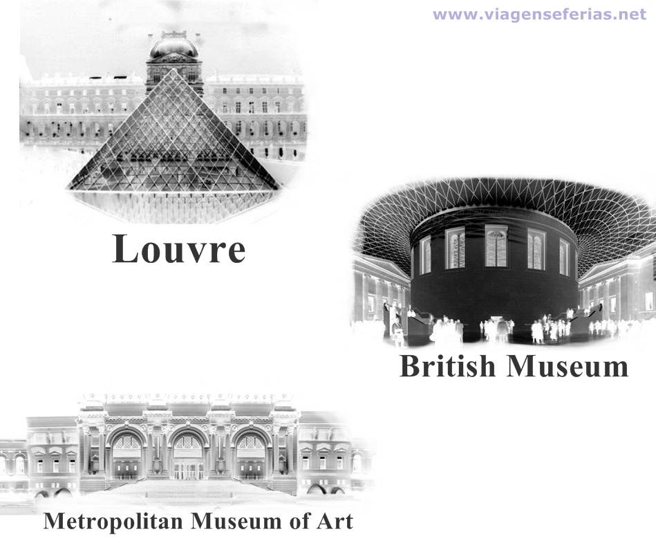 Museus mais visitados no Mundo