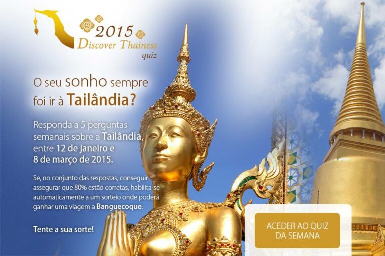 Passatempo Discover Thainess: Viagem Bangkok