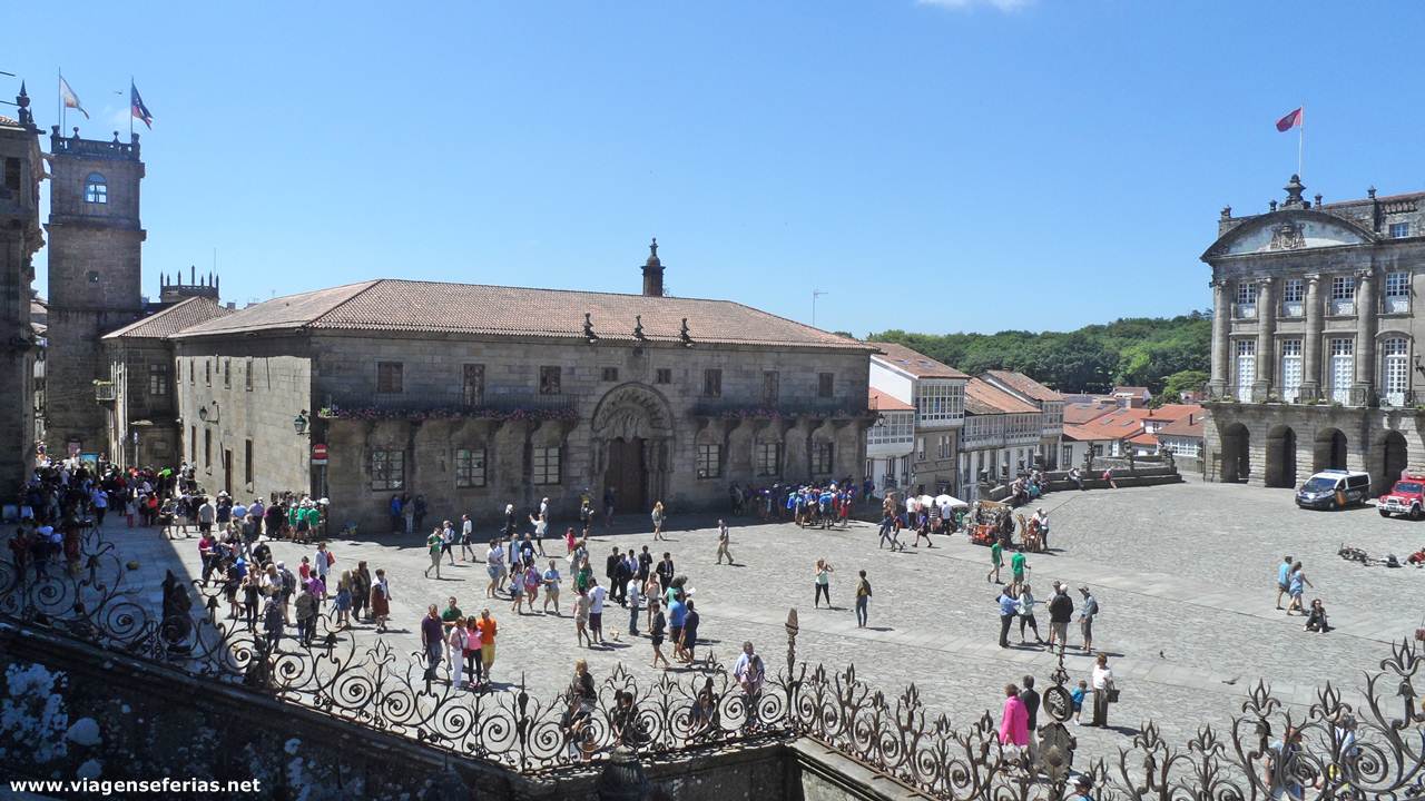 Santiago de Compostela lugar turistico da Galiza