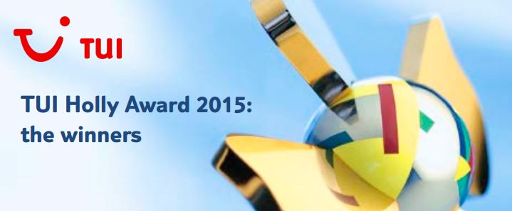 Duas unidades na Madeira e 2 no Algarve premiadas com os TUI Holly Award 2015