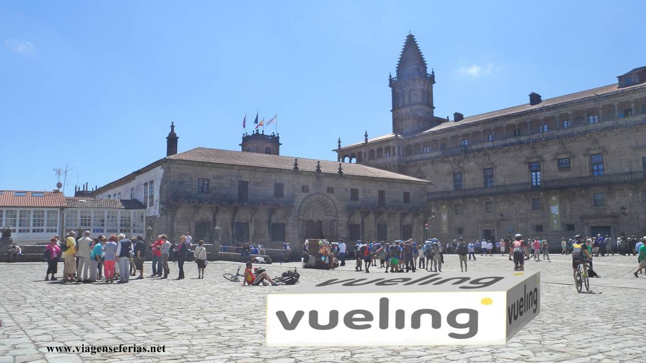 Companhia Aérea Vueling instala base de operações no aeroporto de Santiago de Compostela.