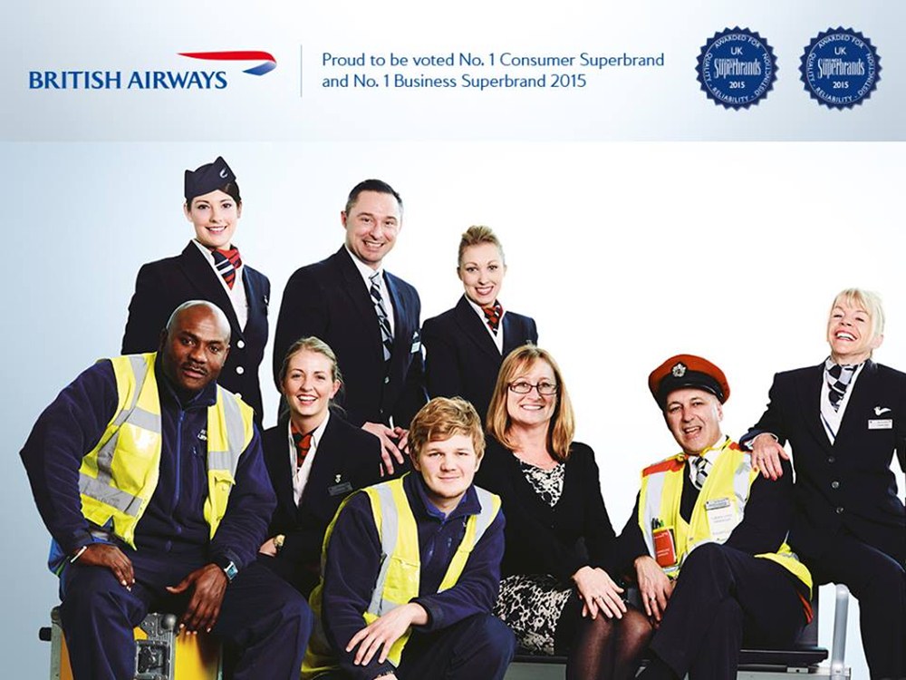 British Airways número 1 dos consumidores ingleses