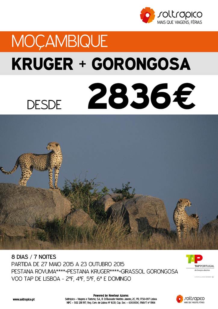 Férias em Moçambique desde 2836€