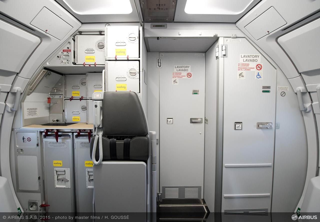 Lavatório deficientes - Foto Airbus