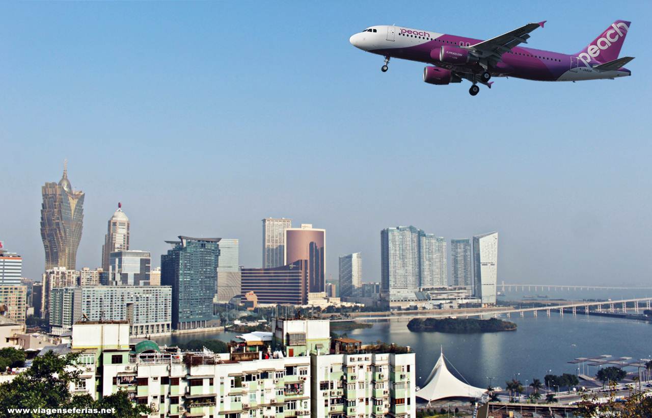 Low Cost Peach vai ligar Japão a Macau