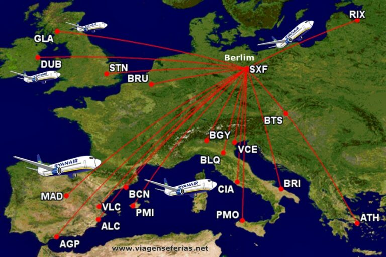 Ryanair abre 73 base em Berlim