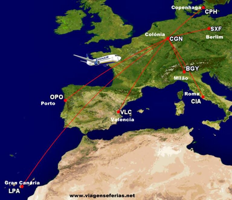 Expansão da Ryanair em Colónia na Alemanha põe avião no Porto