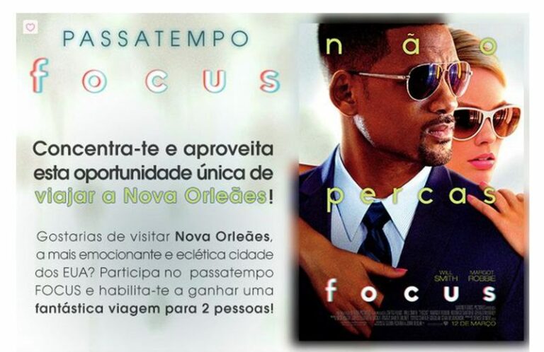 Passatempo Focus da Sony sorteia viagem a Nova Orleães