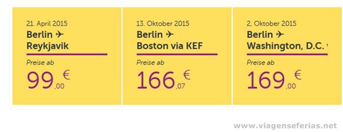 Preços voos Wow Air para Estados Unidos desde Europa