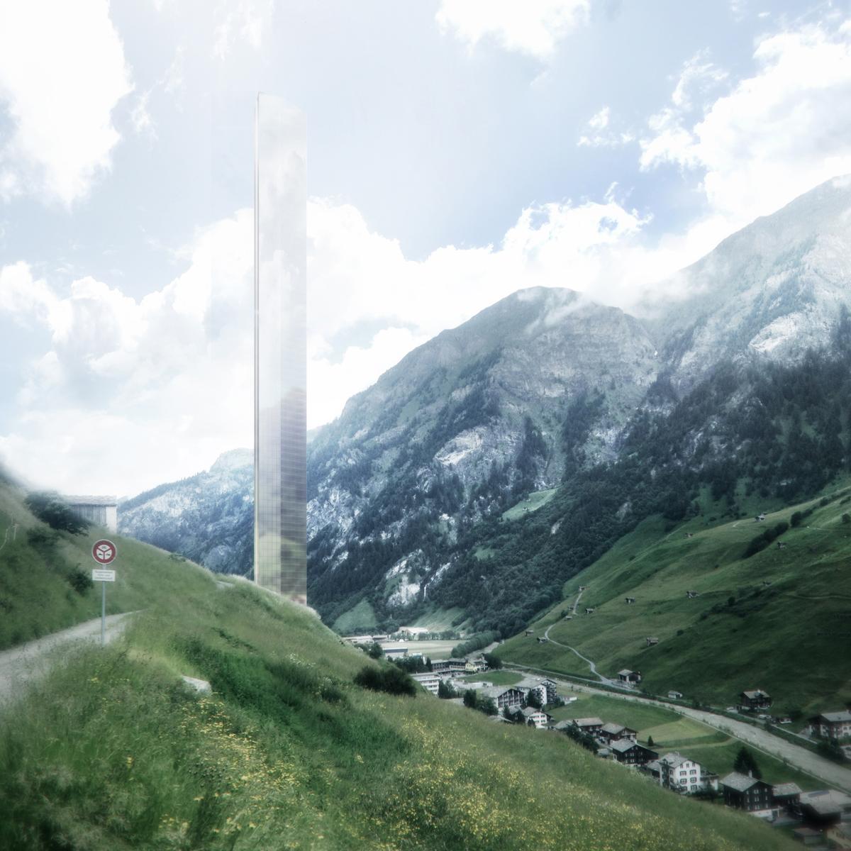 Projecto do hotel - Foto de Morphosis Architects