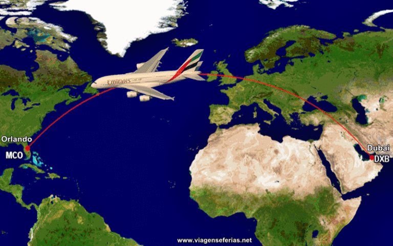 Nova rota Dubai-Orlando pela Emirates a 1-09-2015