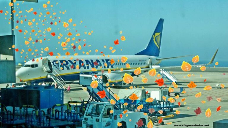 Voos Ryanair Inverno 2015 disponiveis 3 meses antes
