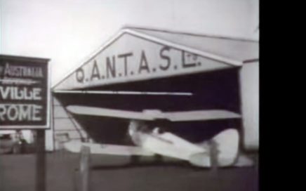 80 anos de voos internacionais da Qantas