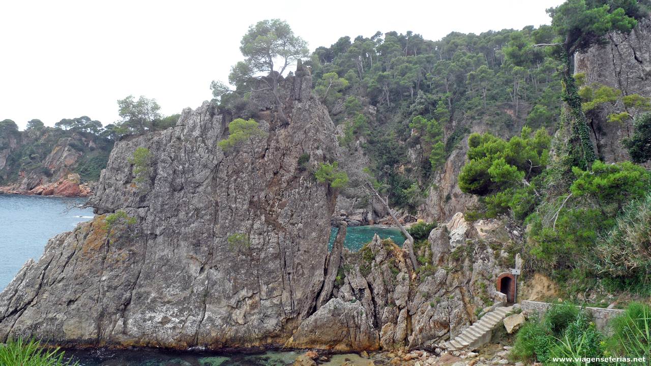 Caminho perto da Praia el Golfet