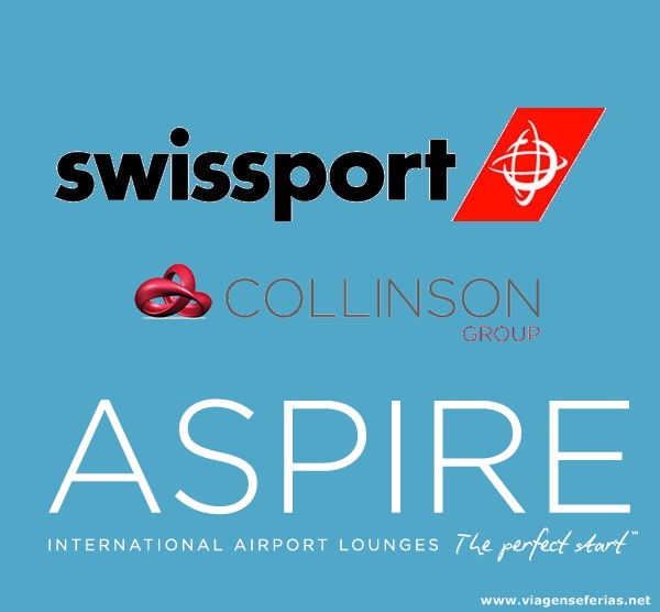 Aspire Lounge no T5 do aeroporto de Heathrow Londres