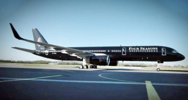 Avião Privado da marca Four Seasons