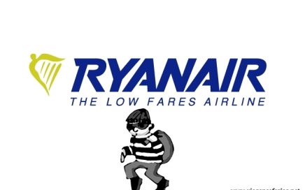 Fraude de 4.6 milhões de euros sobre a Ryanair