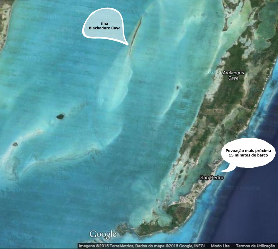 ilha Blackadore Caye de Leonardo diCaprio