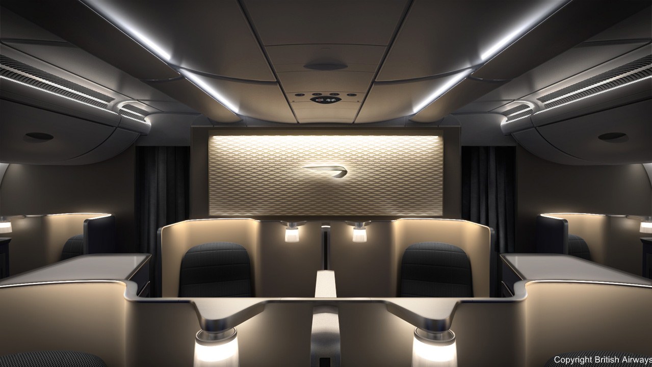 First Class da British Airways no A380