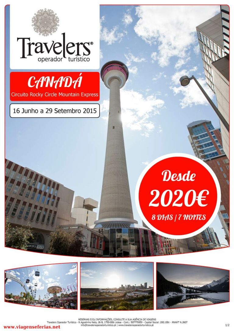 Circuito Rocky Circle Canadá desde 2020€ entre Junho e Setembro 2015