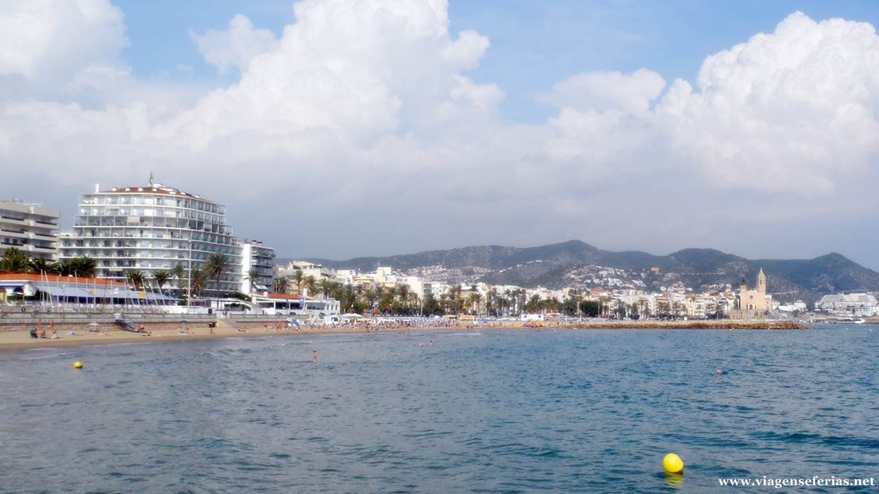 Costa de Sitges na Catalunha