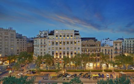 Exterior do Hotel Mandarin Barcelona em 2014
