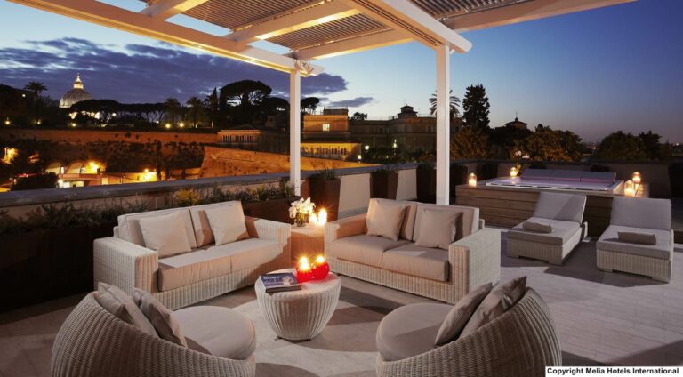 Renovado em 2012 Gran Meliá Roma vence prémio do melhor do Mundo